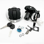 Ignition Switch Gas Cap Seat Lock Set with 2X Keys for Kawasaki Z400 (2019–2022)