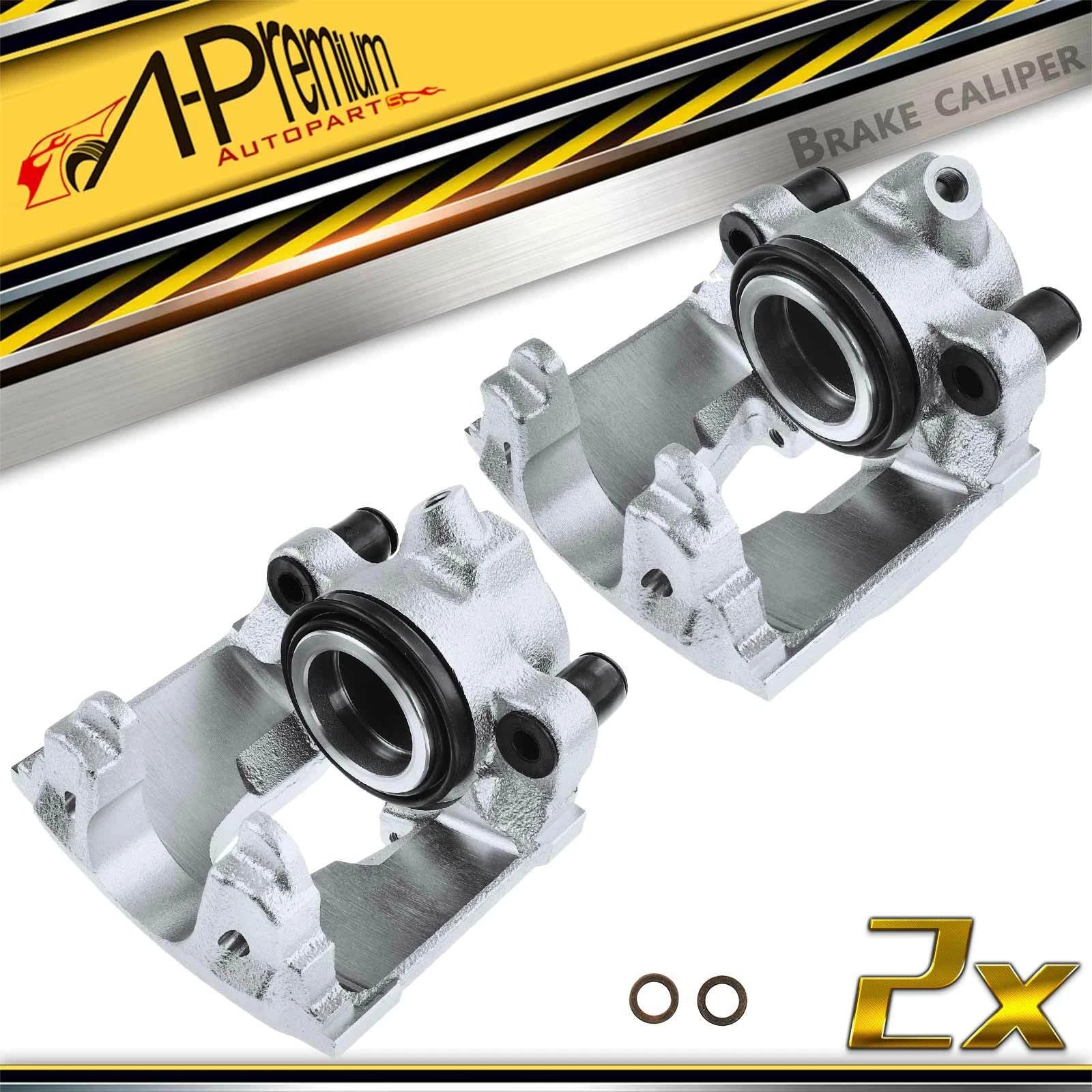 2X Disc Brake Caliper Front for Mercedes-Benz C230 C280 E300 SLK230 (1998–2007)