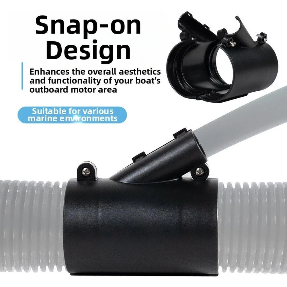Marine Cable Grommet for Outboard Wire and Hose Protection (ABS Plastic)