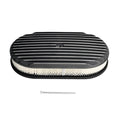 Short Valve Covers & 15" Oval Air Cleaner for Chevy SBC (1958–1986)
