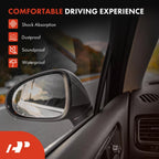 Rear Left & Right Door Weatherstrip Seal for Toyota Corolla (2014–2019)
