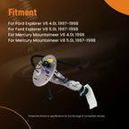 Electric Fuel Pump for Ford Explorer Mercury Mountaineer (1997–1998)