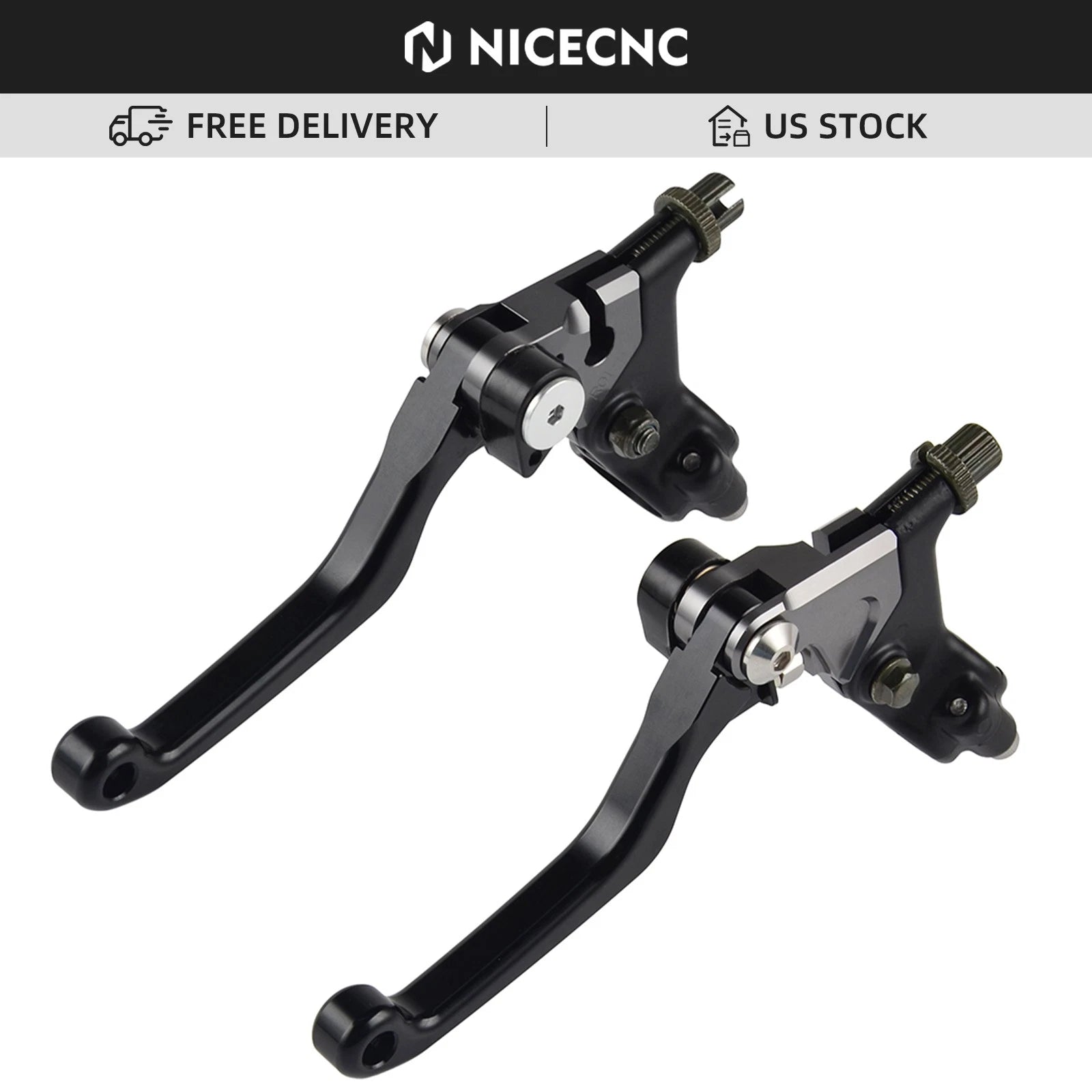 CNC Brake Clutch Lever for Yamaha DT IT 100 125 175 200 250 400 425 465 490 (1970–1990)