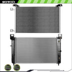 Radiator and A/C Condenser for Chevrolet Suburban 1500, GMC Yukon (2000–2006)