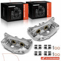 Pair Rear Brake Calipers for Chevy Silverado 2500 HD GMC Sierra 2500 (2001–2010)