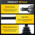 CV Axle Shaft Assembly for BMW 328xi 335i 328i (E90 E91 E92)