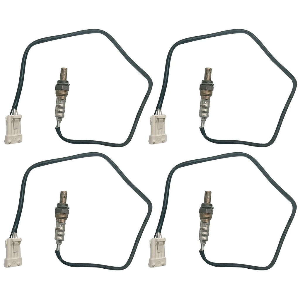 Set of 4 O2 Oxygen Sensors for Porsche 911 (1999–2001) H4 3.4L