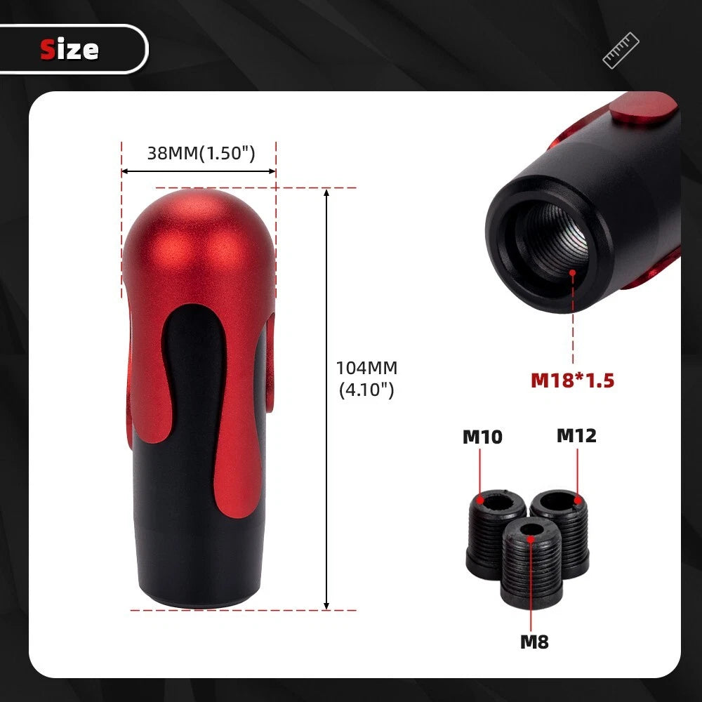 Ghost Shift Head Knob for Universal Fit Car Gear Shifters