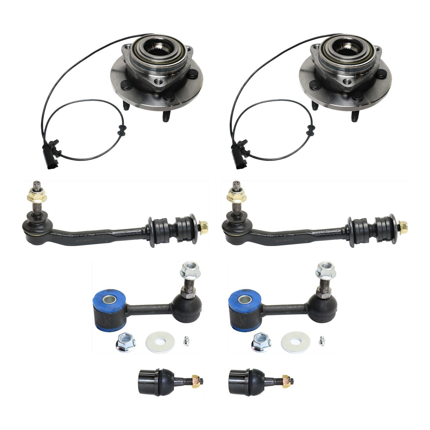 Set of 2 Wheel Hubs for Dodge Aspen