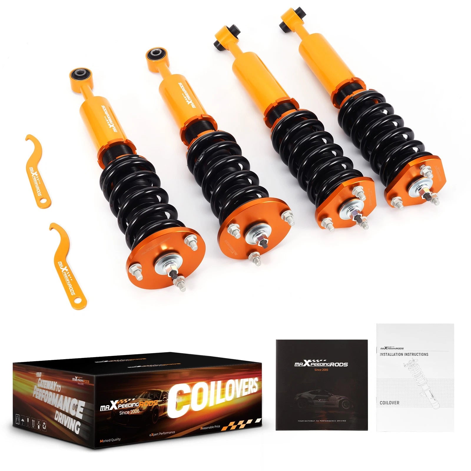 Coilovers Lowering Kit for Lexus IS250 IS350 GS350 RWD (2006–2013)