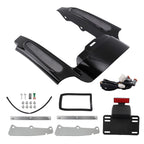 LED Rear Mud Flaps for Harley Electra Glide Standard FLHT (2009)