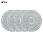 4 Pack Mop Cloth Kit for LEFANT M3L Robot Vacuum Cleaner (2019–2023)