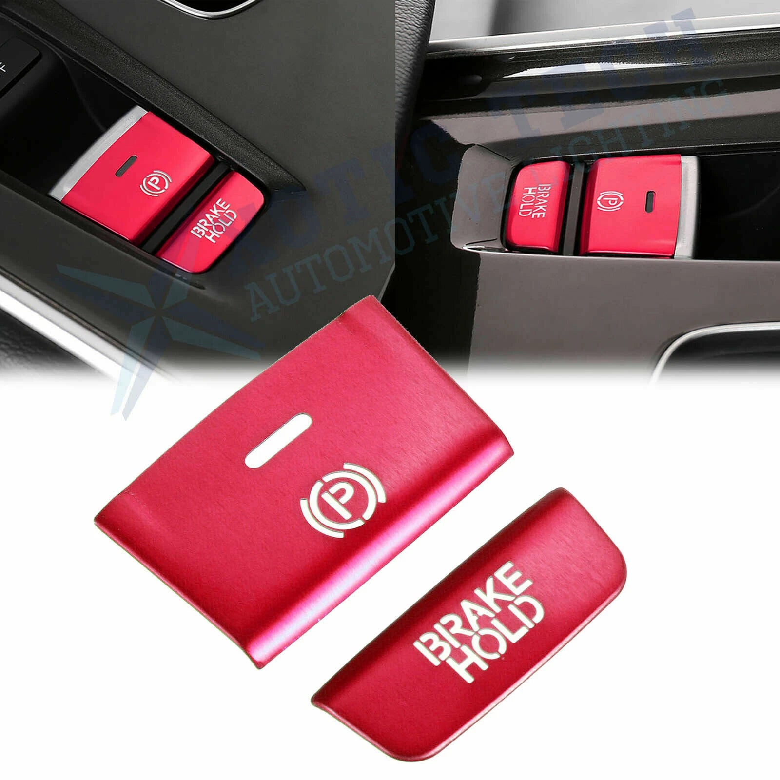 Red Gear Accessories Brake Hold Frame Trims for Honda Accord (2018–2022)