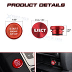 Real Carbon Engine Start & Cigarette Lighter Eject Button Trim for Audi A4 RS4 (2016-2020)