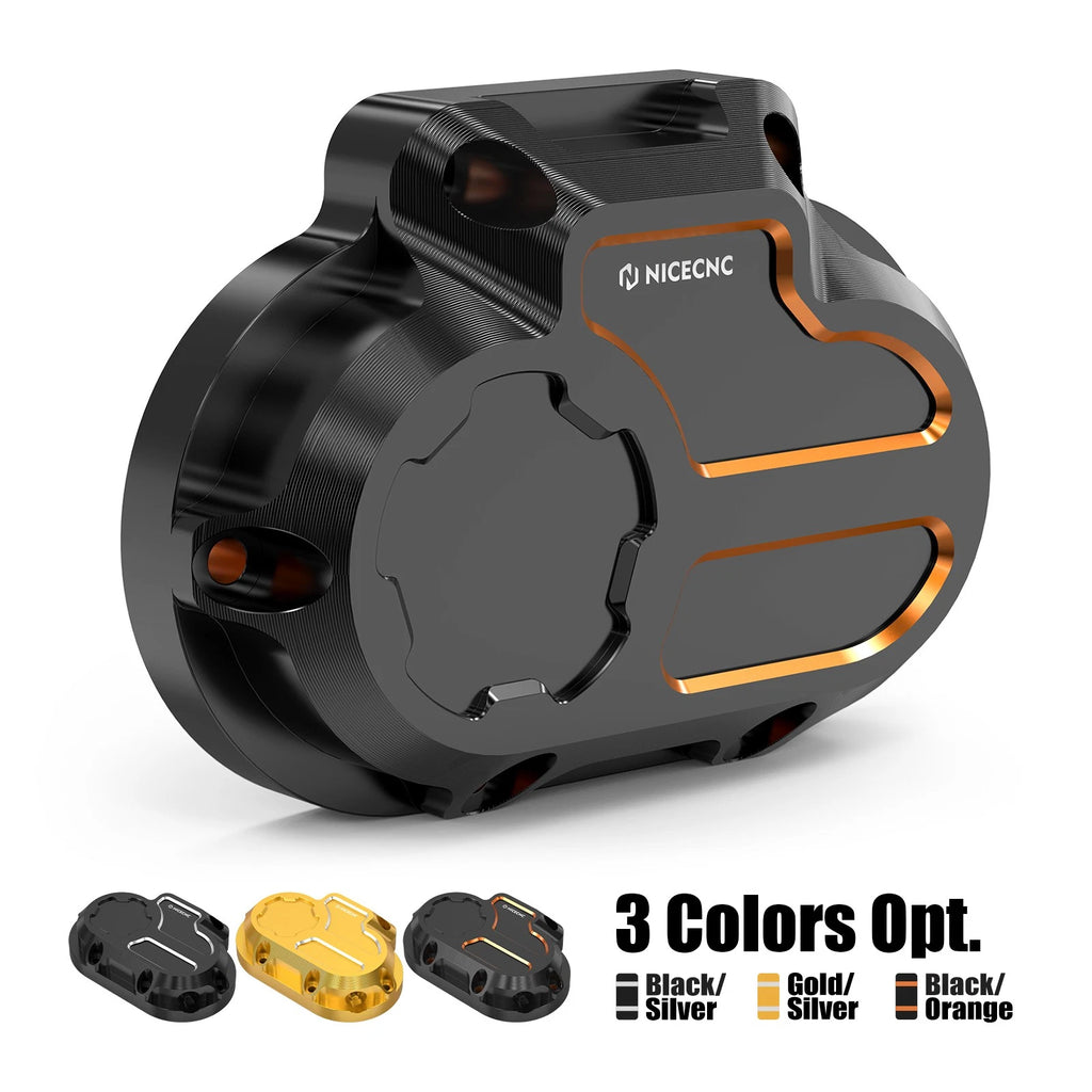 CNC Transmission Side Cover for Harley Dyna Super Glide Custom EFI (2006–2011)