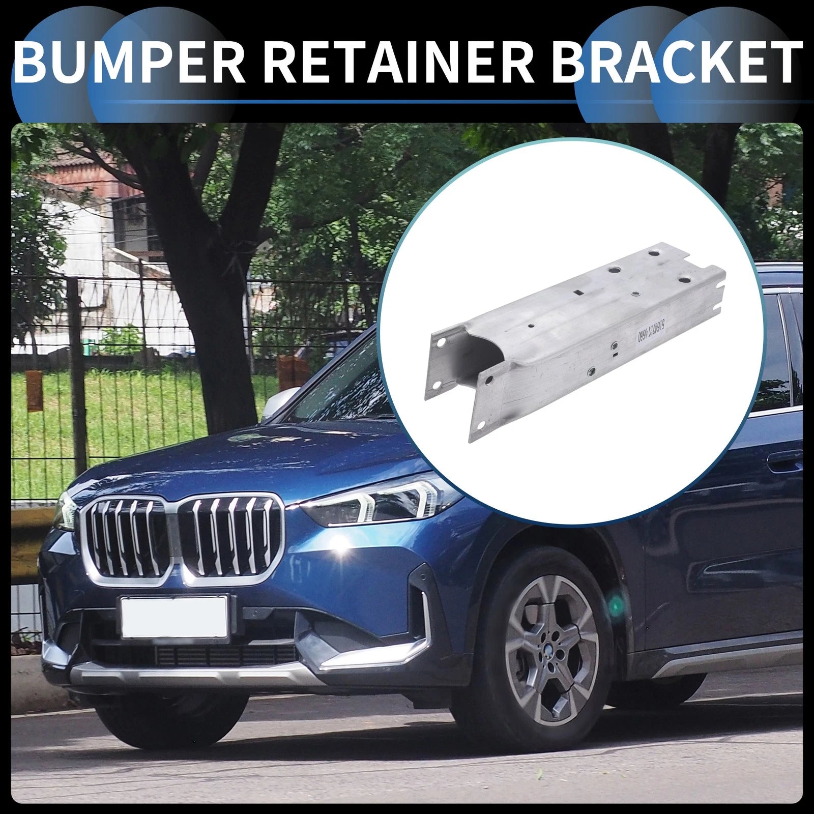 1pc Right Front Bumper Retainer Bracket No. 51647274660 for BMW X4 (2015–2018)