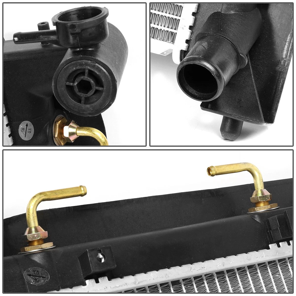Aluminum Core Cooling Radiator for Toyota Corolla/Matrix (2003–2008) DPI 2428