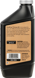 1 Qt HARDDRIVE Primary Oil for Harley Davidson V-Twin (1984–Present)