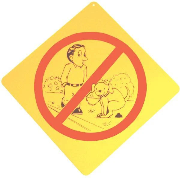 Caution Sign for Man Cave - XING Crossing (Plastic)