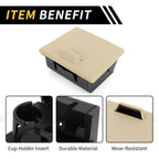 Cup Holder for Ford F-250 F-350 F-450 F-550 (2008–2016) Coin Holder Beige