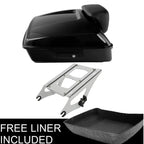 Chopped Trunk Backrest Pad Mount Rack for Harley Electra Road Glide (2014–2026)