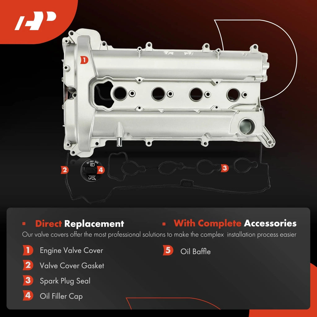 Engine Valve Cover for Chevy Equinox Impala Malibu GMC Terrain (2005–2023)