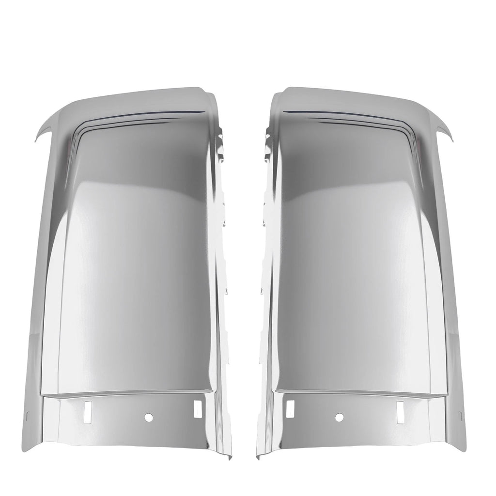 Bumper End Set for Silverado 1500 LS (2007-2013) Steel Chrome