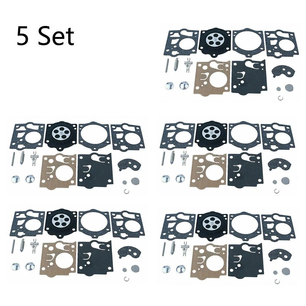 Set of 5 Carburetor Repair Kits K10-SDC for McCulloch, Homelite, Echo