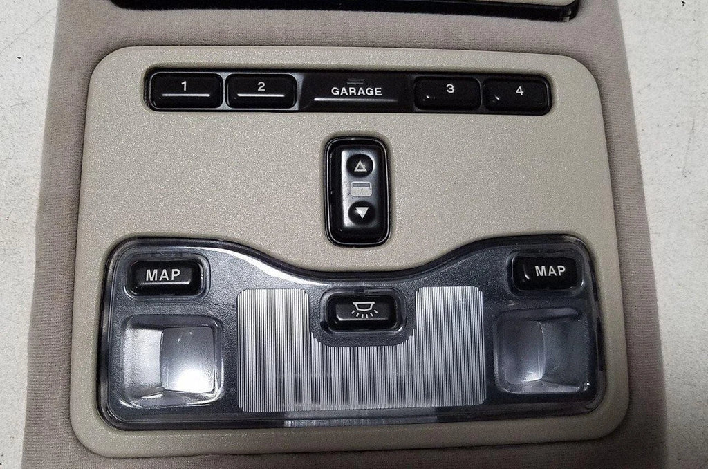 Overhead Dome Light Console for Jaguar XJ8 XJR Vanden Plas (1998–2003)