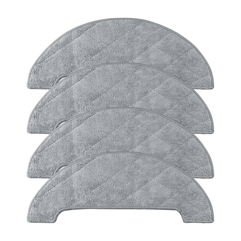 Set of 4 Microfiber Mop Pads for Liectroux Lilin X6 (Compatible)