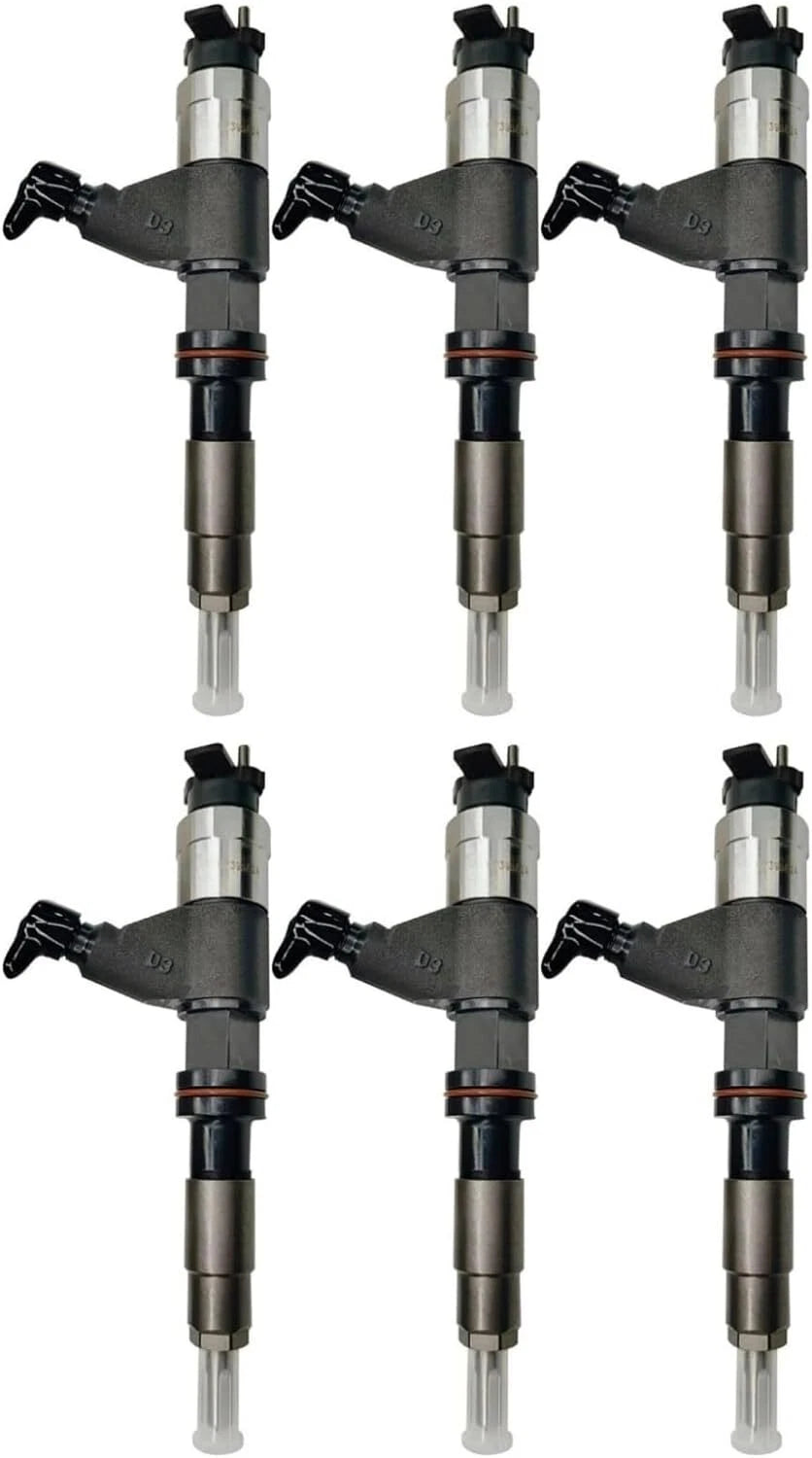 6X Fuel Injector RE530361 095000-6320 for John Deere 160DLC 200DLC (2010–2015)