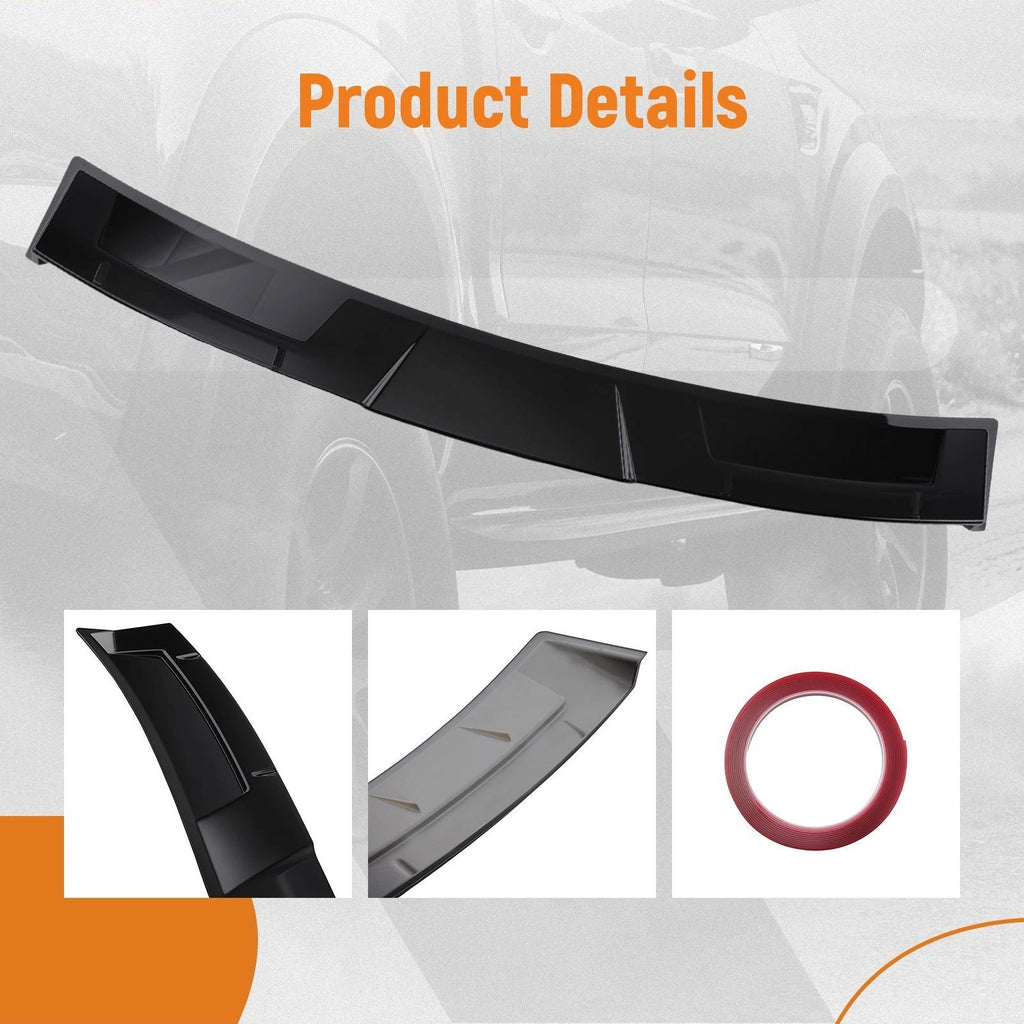 Gloss Black Rear Window Roof Spoiler for Honda Accord (2023–2025)