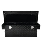 70"x20"x14.75" Black Aluminum Tool Box for Truck Pickup Trailer (Fits Various)