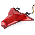 Integrated Tail Light Turn Signal for Kawasaki Ninja ZX10R Z1000 (2013–2022) Red