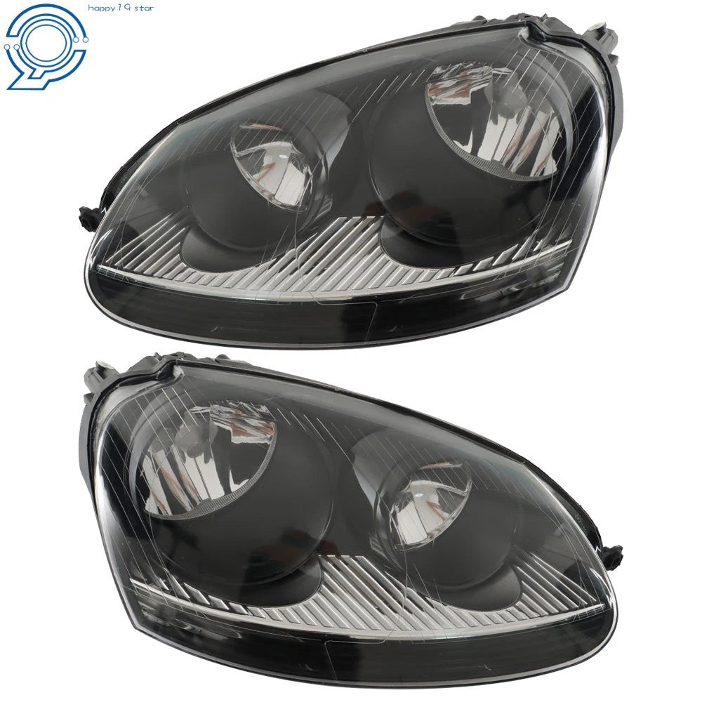 Halogen Headlights Assembly for VW Rabbit Jetta (2005-2010)
