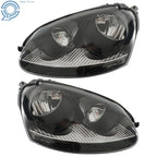 Halogen Headlights Assembly for VW Rabbit Jetta (2005-2010)
