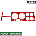 Aluminum Dash Bezel Insert for Chevy GMC Truck Blazer Suburban (1981–1987)
