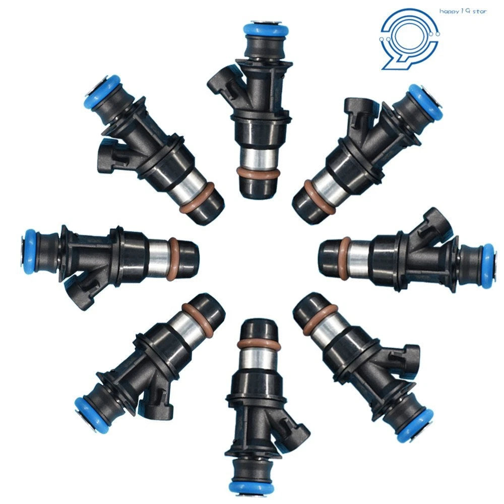 Set of 8 Fuel Injectors for Chevy GMC Cadillac (1999–2007) 4.8L 5.3L 6.0L