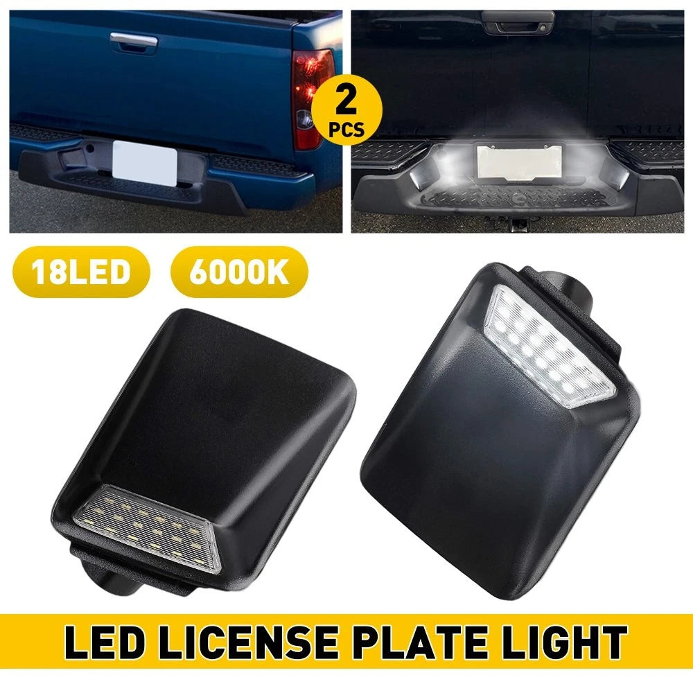 LED License Plate Light 18SMD for Chevy Colorado/GMC Canyon (2004–2012)