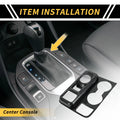 Carbon Fiber Gear Shift Frame Panel Cover Trim for Ford Maverick (2022–2024)