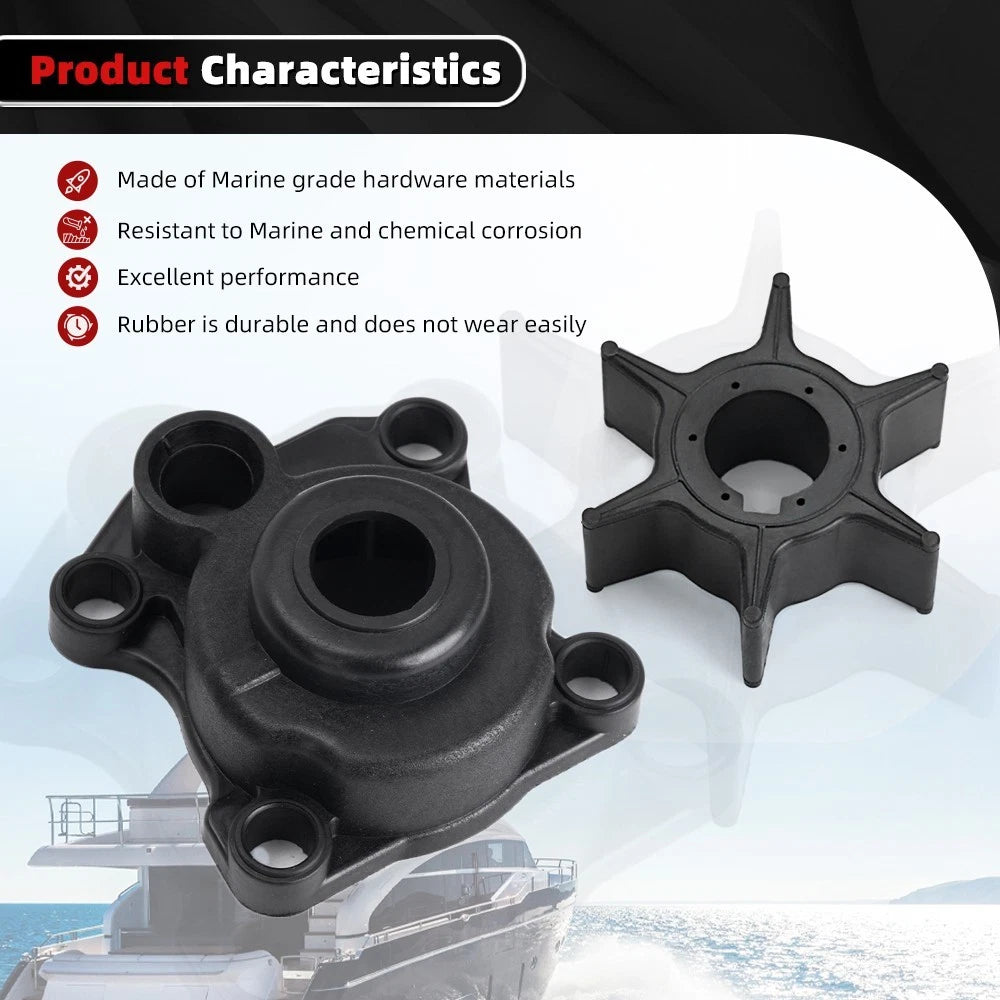 Water Pump Impeller Repair Kit for Honda 25/30HP Outboard