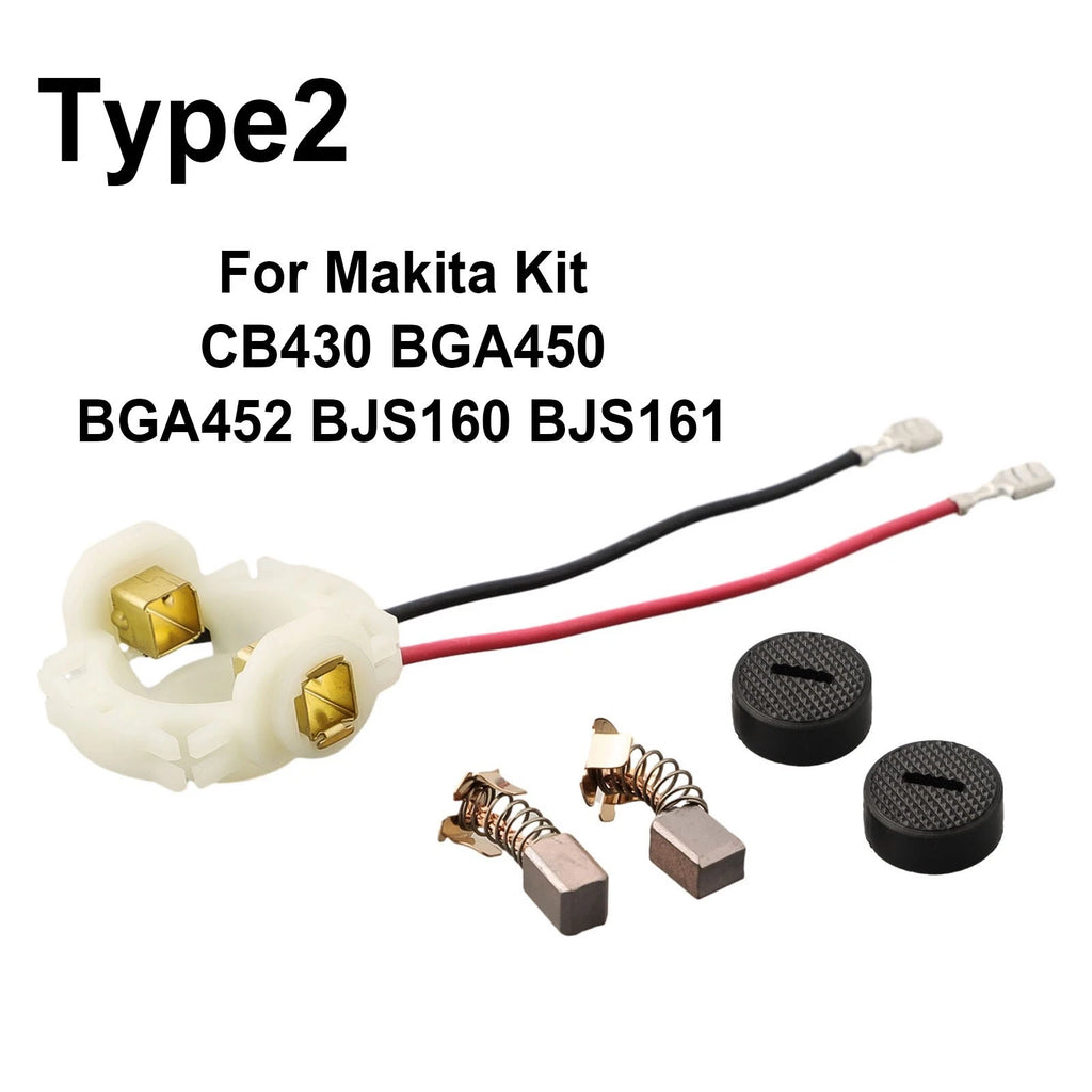 Carbon Brush Holder Cap Cover Replace Kit for BHP460 BHR200 BGA452