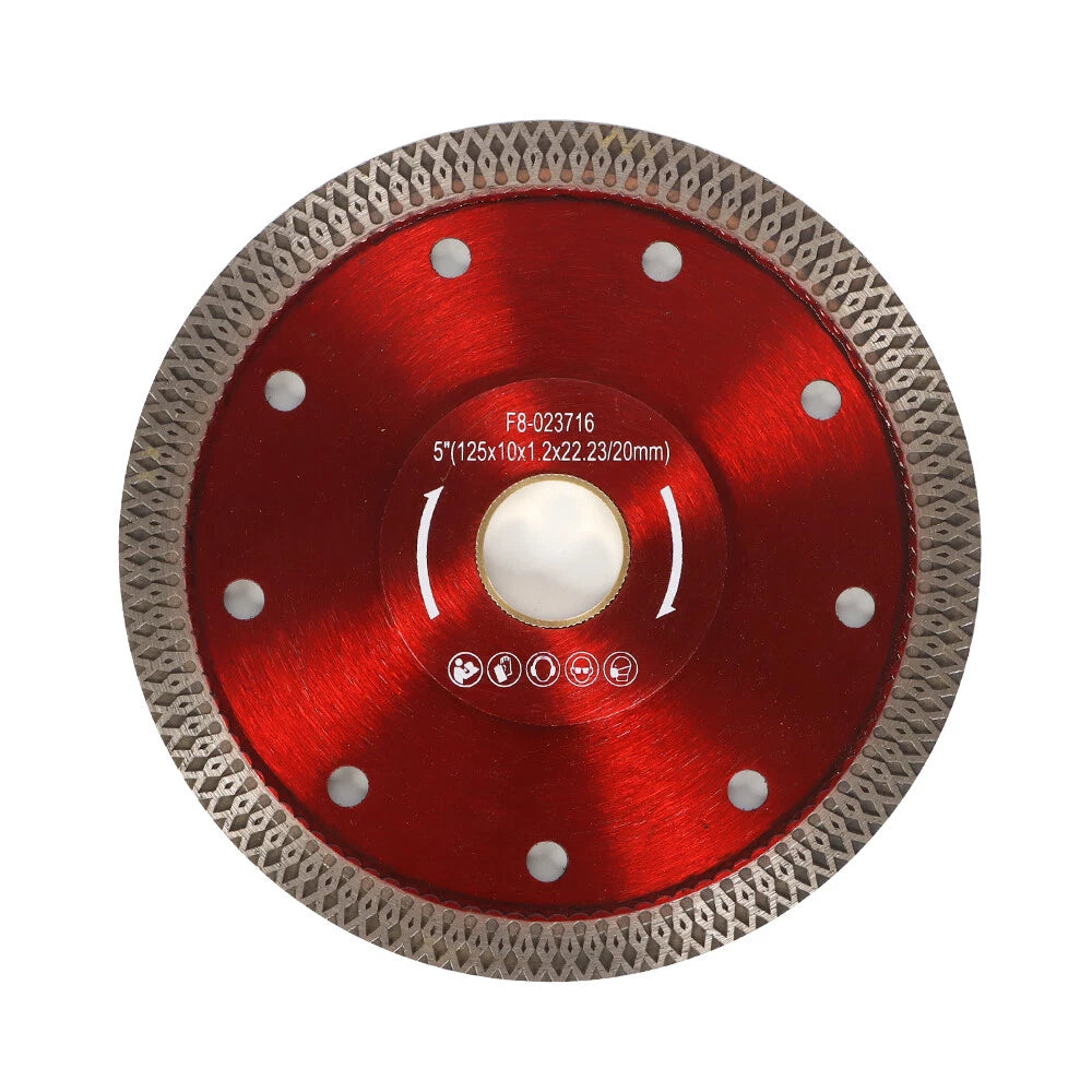 5" Diamond Saw Blade for Porcelain Tile Granite Marble Stone Ceramic