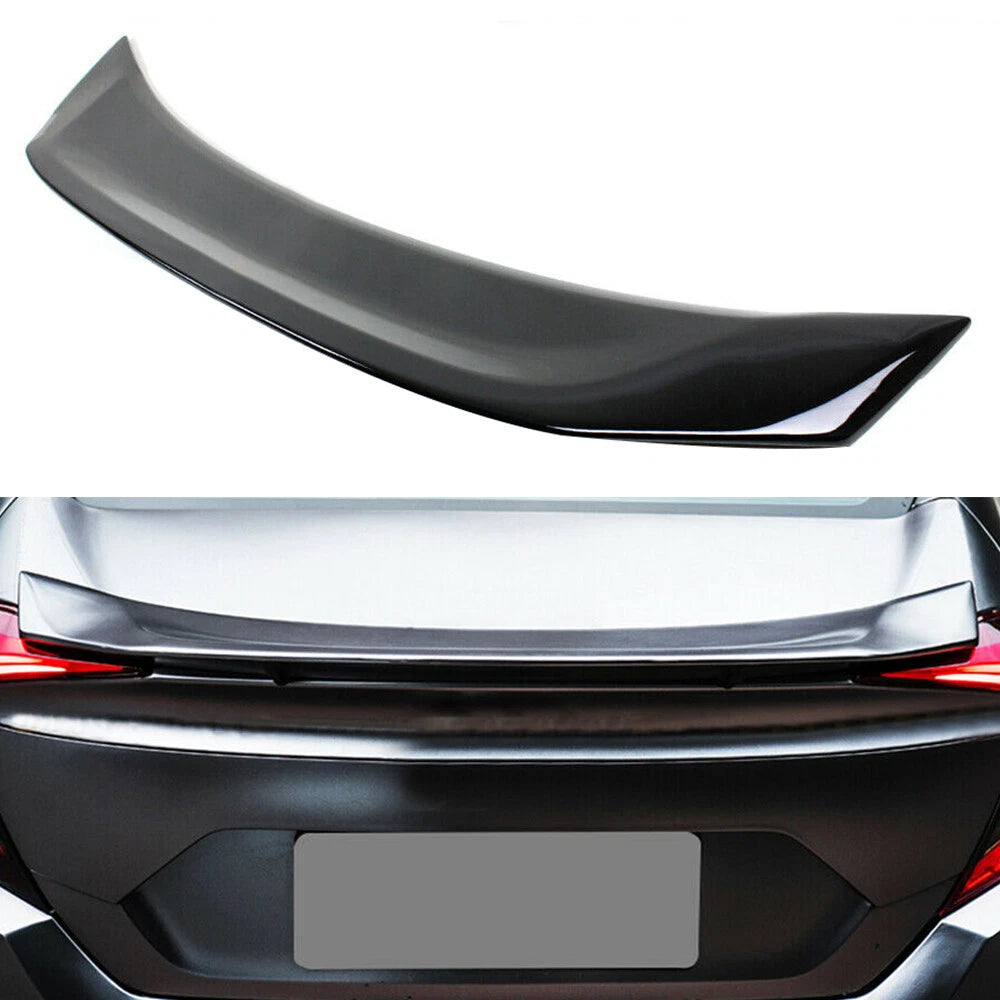 Glossy Black Highkick Duckbill Spoiler for Honda Civic (2016–2021)