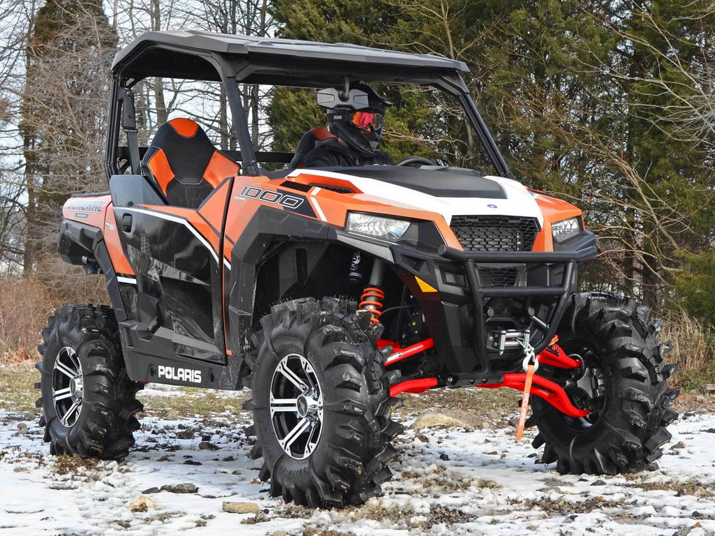 High Clearance 1.5" Offset A-Arms for Polaris General 1000 (2017–2023) - Red