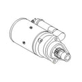 Delco Starter for Clark C500 HY40 HY45 HY50 HY55 H40 H45 (1998266)