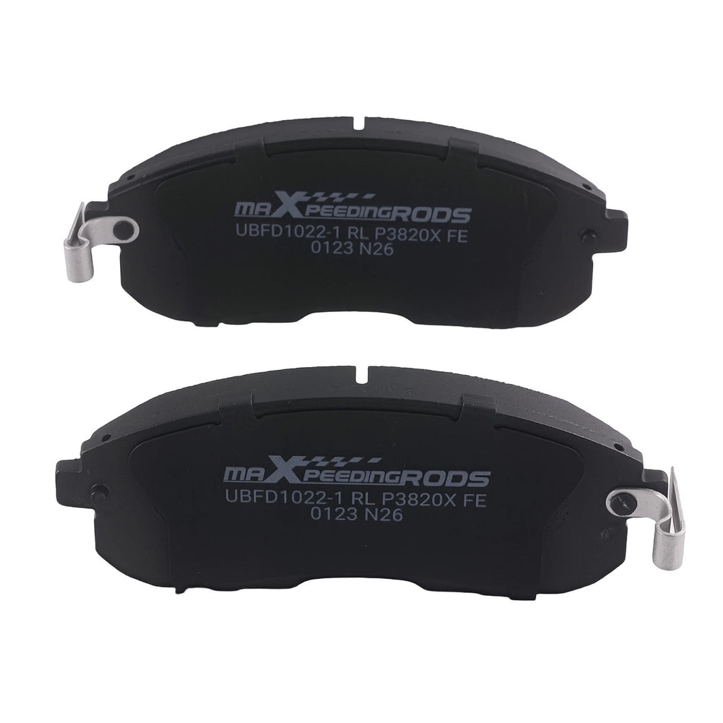 Front Brake Rotors & Pads Set for Nissan Cube (2009–2014), Sentra/Versa (2007–201)