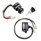 Left Handlebar Switch w/Ignition Key for Yamaha Kodiak 450 YFM450 (2004–2006)