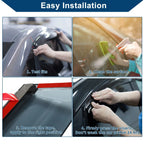Car Window Deflectors for Hyundai Sonata Side Window Vent Visors (2011-2014)