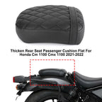 Rear Passenger Seat for Honda CM 1100 CMX 1100 (2021–2024) Flat Black